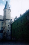 This is the courtyard of the castle
